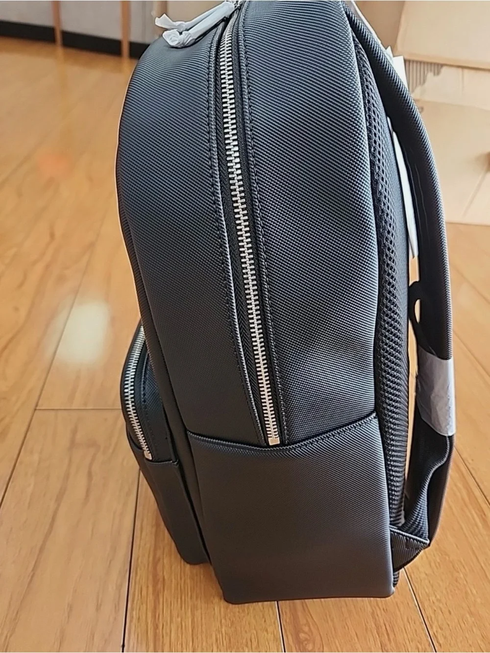 Lacoste Black Classic Backpack
